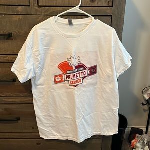 Size large Gildan South Carolina vs Clemson 2024 Palmetto bowl Game t shirt